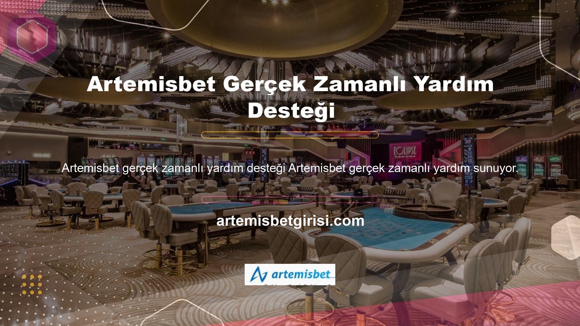 Web sitesinin ana sayfasında Artemisbet ile iş birliği sürecini inceleyin